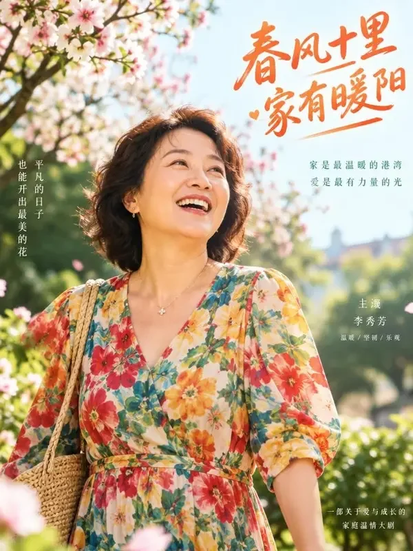 妈妈的第二春 - 漫剧工厂 短剧《妈妈的第二春》封面海报